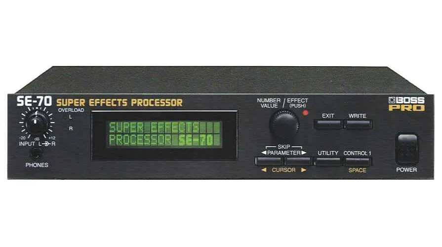 なつかし楽器道場'93年 エフェクター「BOSS SE-70」- e楽器屋.com