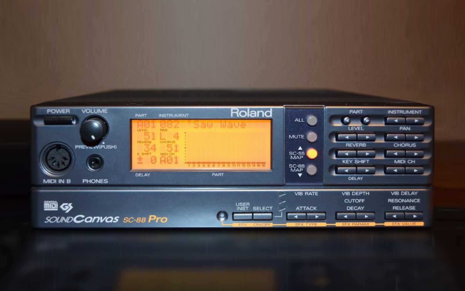 楽器・機材専用 ROLAND ローランド SoundCanvas SC-88Pro - DTM・DAW