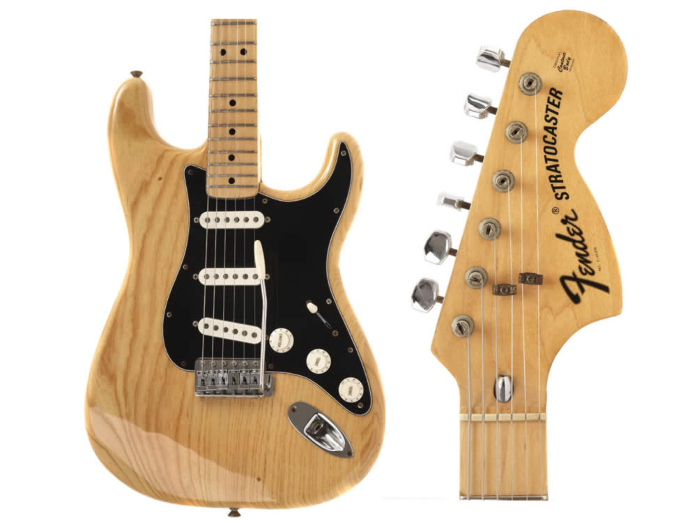 なつかし楽器道場'76年 エレキギター「Fender STRATOCASTER '76」- e